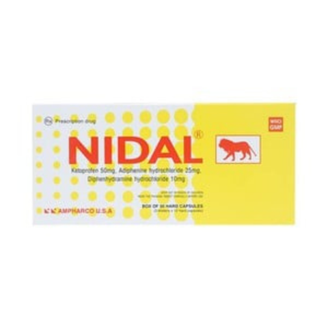 Nidal hộp 30 viên