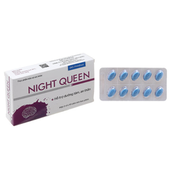 Night Queen giúp dưỡng tâm an thần, dễ ngủ  hộp 30 viên
