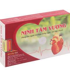 Ninh Tâm Vương giảm hồi hộp, trống ngực hộp 30 viên