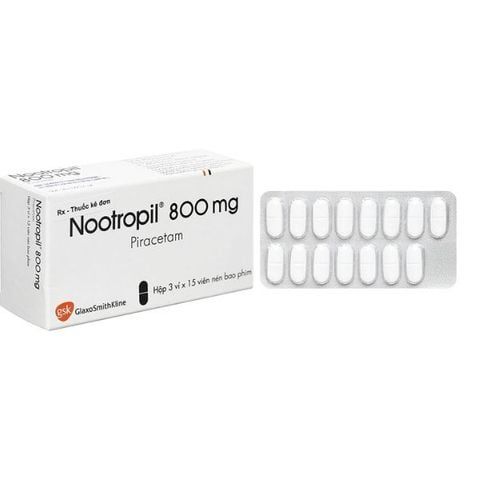 Nootropil 800mg hộp 45 viên