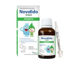 Novofido Drops Hỗ Trợ Bổ Sung Lợi Khuẩn Cho Bé hộp 1 chai 15ml