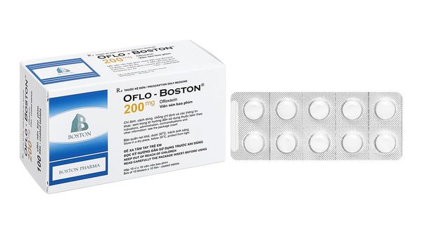 Oflo-Boston 200mg hộp 100 viên