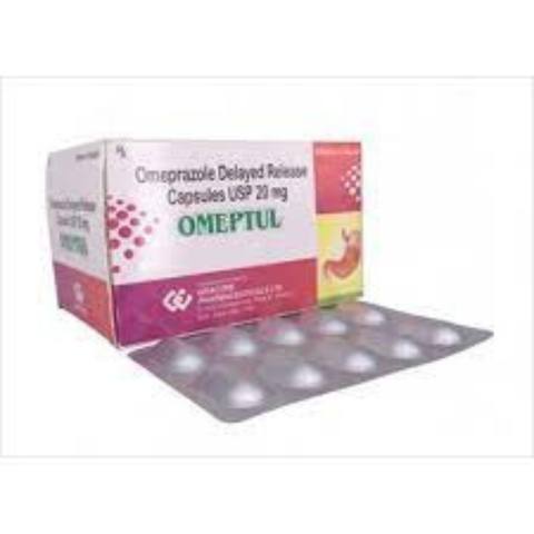 Omeptul 20mg hộp 100 viên