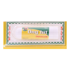 Ống hít Inhaler trị cảm cúm, nghẹt mũi vỉ 5 ống
