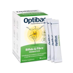 Optibac bifido & fibre hộp 30 gói