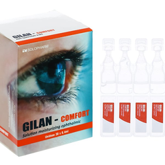 Dung dịch nhỏ mắt, mũi Gilan - Comfort giảm khô mắt (30 ống x 0.4ml)
