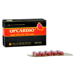 OPCARDIO Viên Hộ Tâm, điều trị các chứng đau thắt ngực, tim hồi hộp 50 viên