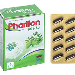 Phariton hỗ trợ giảm triệu chứng suy giảm trí nhớ hộp 30 viên