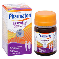 Pharmaton Essential bổ sung vitamin và khoáng chất hộp 30 viên