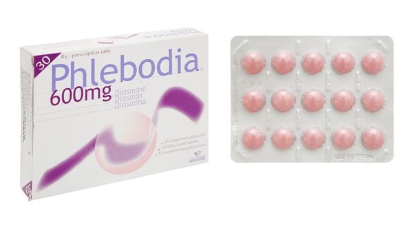 Phlebodia 600mg hộp 30 viên
