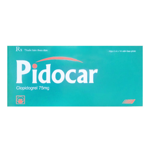 Pidocar 75mg hộp 28 viên