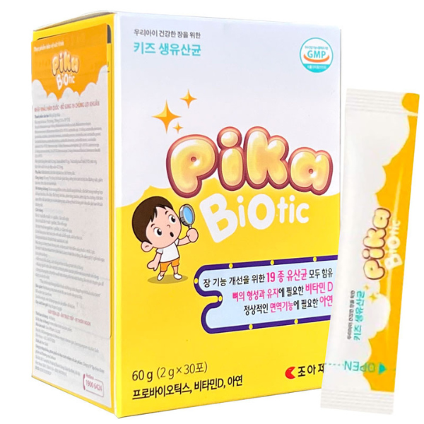 Pika Biotic bổ sung lợi khuẩn hộp 30 gói x 2g