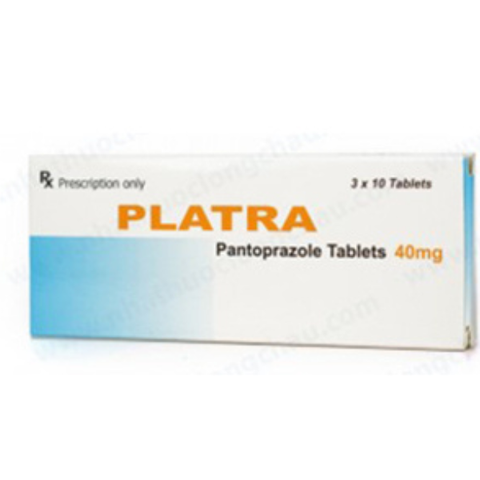 Platra 40mg hộp 30 viên