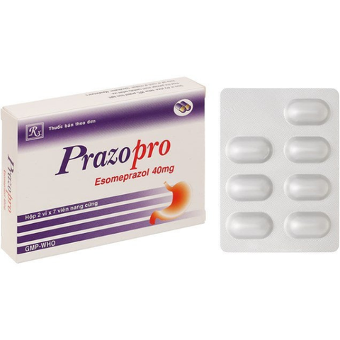 Prazopro 40mg hộp 14 viên