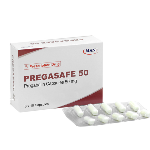 Pregasafe 50mg hộp 30 viên