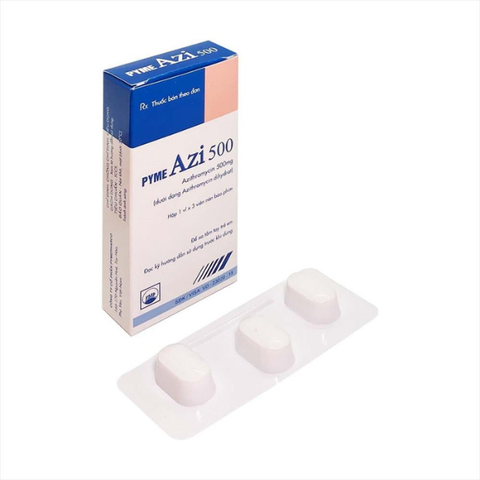 Pyme Azi 500mg hộp 3 viên