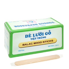 Que đè lưỡi (25cm x 19.5cm) hộp 100 cái