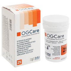 Que thử đường huyết OGCare hộp 25 que