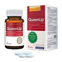 Viên uống QueenUp Thái Minh tăng cường nội tiết tố nữ, làm chậm lão hóa da hộp 30 viên