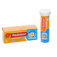 Viên sủi Redoxon Triple Action hỗ trợ tăng đề kháng tuýp 10 viên