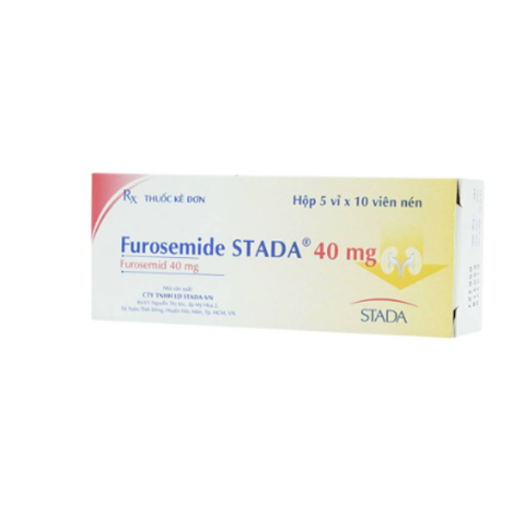 Furosemide 40mg Stada hộp 50 viên
