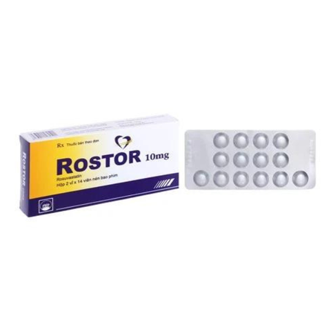 Rostor 10mg hộp 28 viên