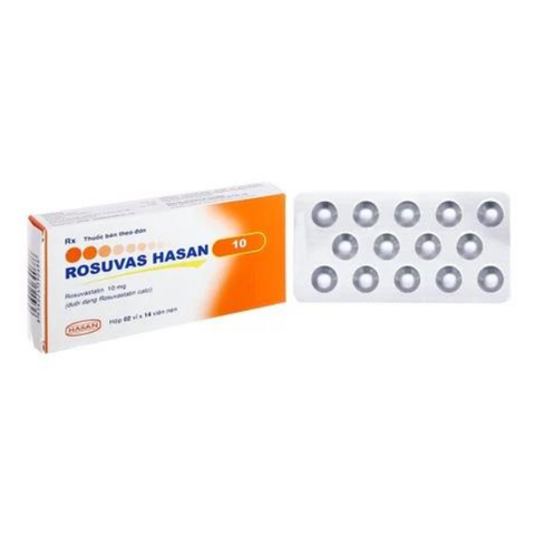 RosuvasHasan 10mg hộp 140 viên