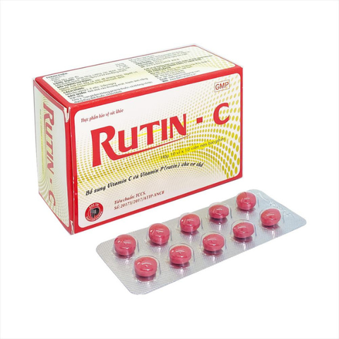 Rutin-C Daktin hộp 100 viên