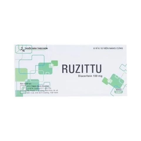 Ruzittu 100mg hộp 60 viên