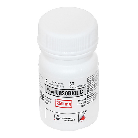 Ursodiol C 250mg chai 30 viên