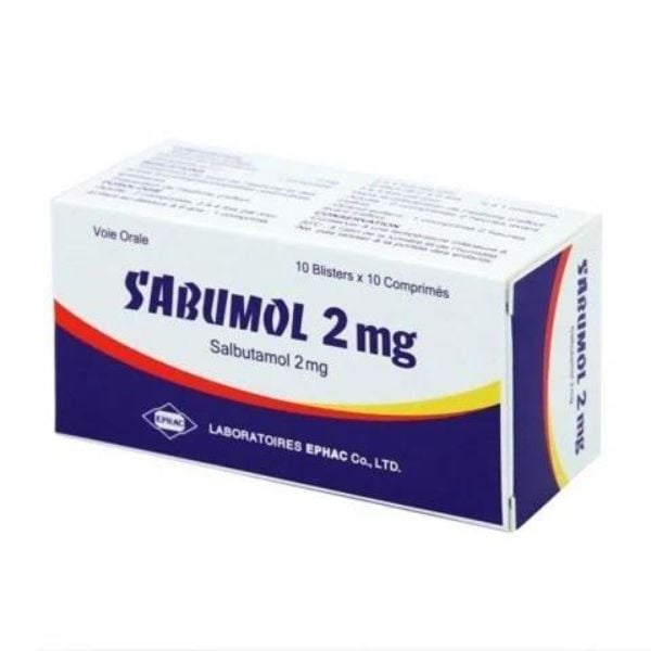 Sabumol 2mg labo hộp 10 viên
