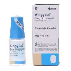 Dung dịch nhỏ mắt Alegysal 0.1% trị viêm kết mạc lọ 5ml