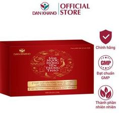 Sâm nước hồng yến trùng thảo hộp 30 gói