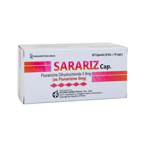 Sarariz hộp 60 viên