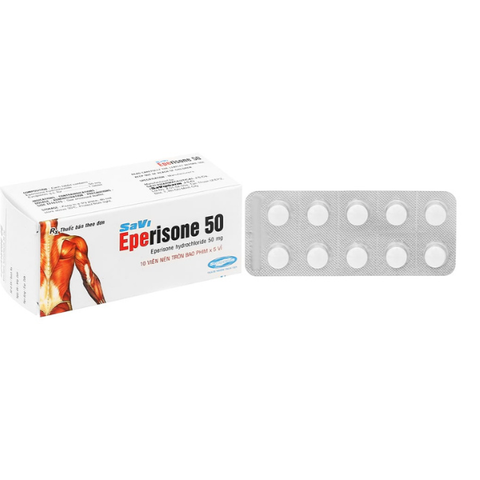 Savi Eperisone 50mg hộp 50 viên