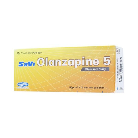 Savi Olanzapine 5mg hộp 30 viên