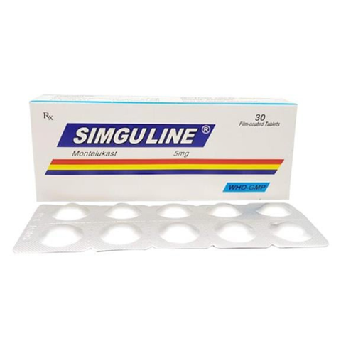 Simguline 5mg hộp 30 viên