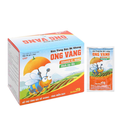 Siro Ong Vàng hỗ trợ tăng đề kháng hộp 30 gói
