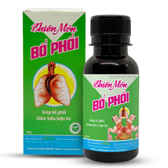 Siro Thiên Môn Bổ Phổi hỗ trợ giảm ho, bổ phổi cho bé chai 90ml