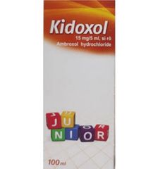 Siro Kidoxol hỗ trợ tiêu nhầy đường hô hấp (100ml)