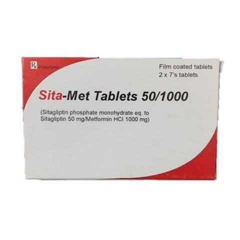 Sita-met 50/1000mg hộp 14 viên