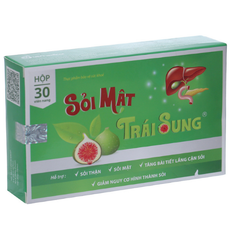 Sỏi Mật Trái Sung lợi tiểu, hỗ trợ bài tiết cặn sỏi hộp 30 viên