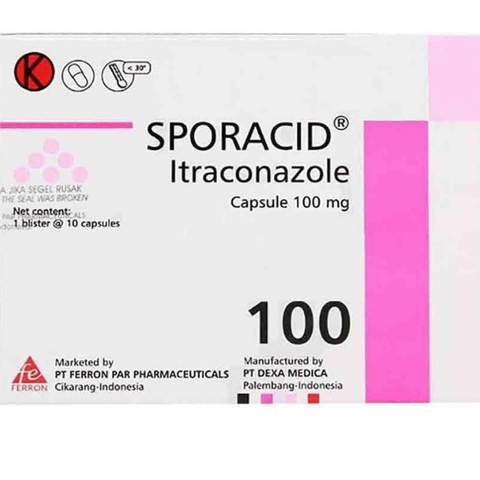 Sporacid hộp 12 viên