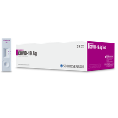 Bộ kit test nhanh Standard Q COVID-19 Ag hộp 25 bộ kit