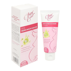 Sữa ngừa rạn da Happy Event dưỡng ẩm, tăng đàn hồi da tuýp 100ml