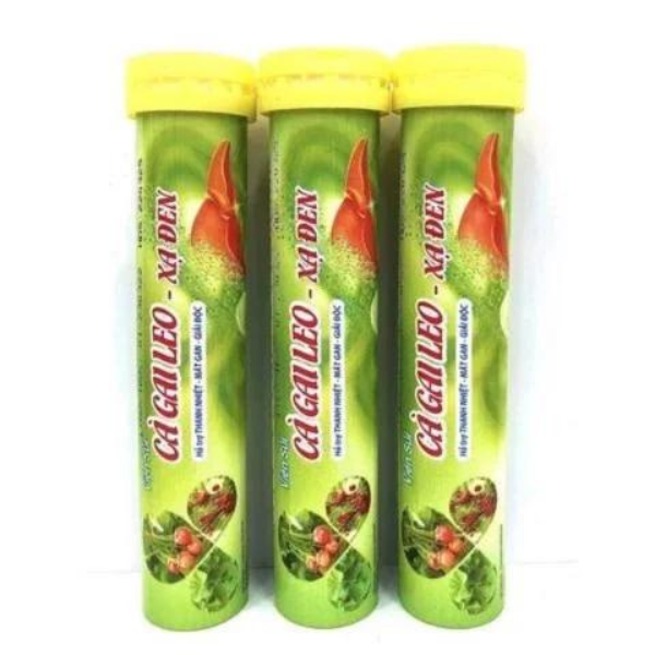 Sủi Cà gai leo - Xạ đen giúp thanh nhiệt, mát gan, tăng cường chức năng gan tuýp 20 viên