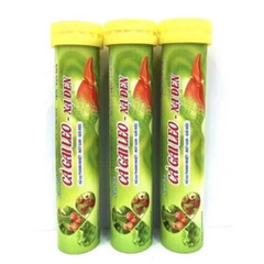 Sủi Cà gai leo - Xạ đen giúp thanh nhiệt, mát gan, tăng cường chức năng gan tuýp 20 viên