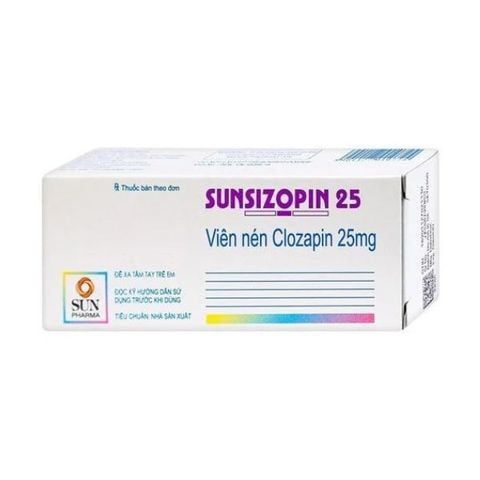 Sunsizopin 25mg hộp 50 viên