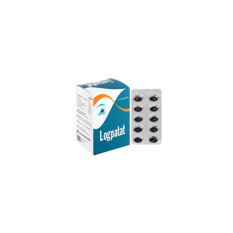 Logpatat trị các bệnh về mắt, suy giảm thị lực (6 vỉ x 10 viên)