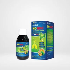 Siro ho GHC hỗ trợ bổ phổi, giảm ho, đau họng chai 125ml
